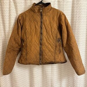 Outback Trading Company Women's Quilted Tan Jacket